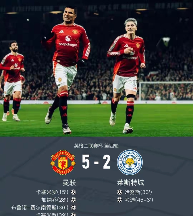 曼联vs南安普顿首发